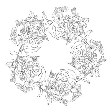 vektör çizim yaprakları