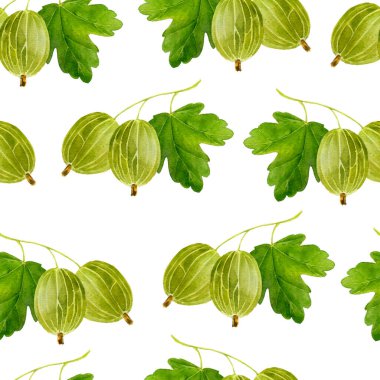 Bektaşi üzümlü suluboya desenli