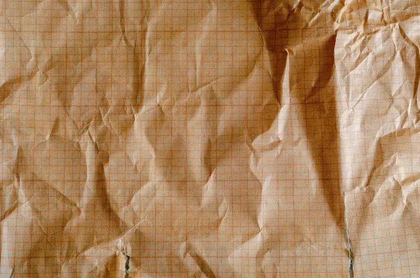 描画のためのオレンジミントグラフィック紙の質感 ミントと壊れたグラフペーパーの詳細な写真 概要マルチタスクの背景 — ストック写真