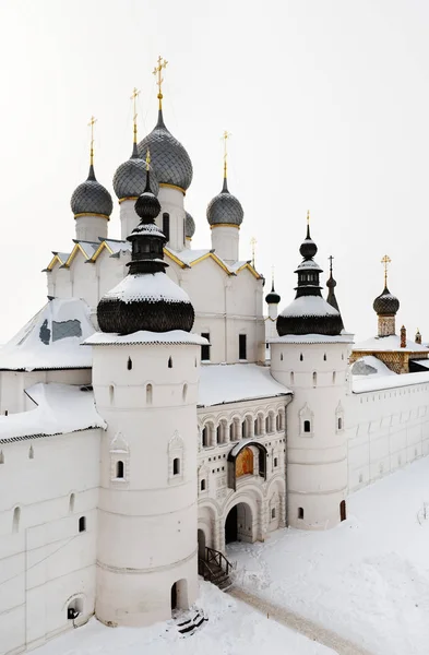 Середньовічне Місто Кремля Ростов — стокове фото
