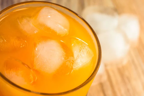 Orange Juice Ice — Stock Photo, Image