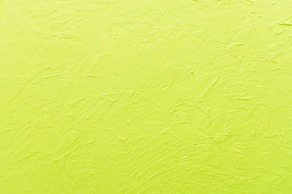 Textura Del Yeso Pared Color Amarillo Limón Contexto — Foto de Stock