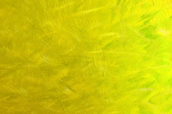 Abstracte Verf Textuur Doek Achtergrond Gele Kleur — Stockfoto