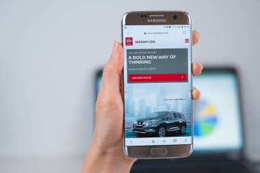 Nissan web sitesi cep açıldı 