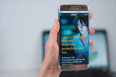 Norton web sitesi cep açıldı 