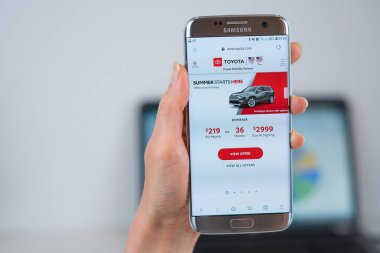 Toyota web sitesi cep açıldı 