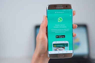 Whatsapp web sitesi cep telefonundan açıldı 