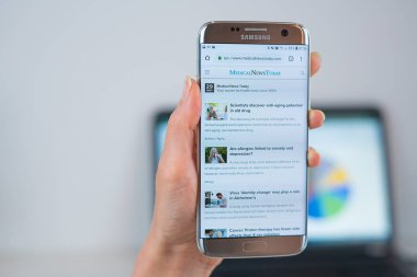 Medicalnewstoday web sitesi cep üzerinde açıldı 