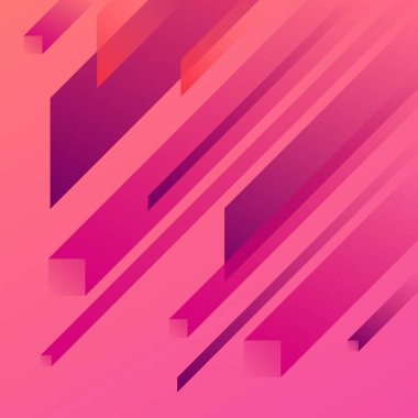 Pembe soyut geometrik degrade arka plan.