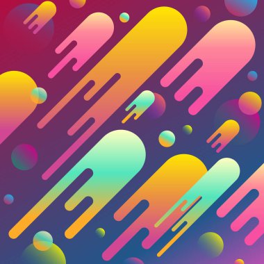 Galaktik soyut geometrik degrade arka plan.