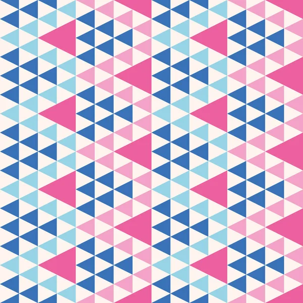 Patrón Abstracto Geométrico Moderno Triángulos Sin Costura — Vector de stock
