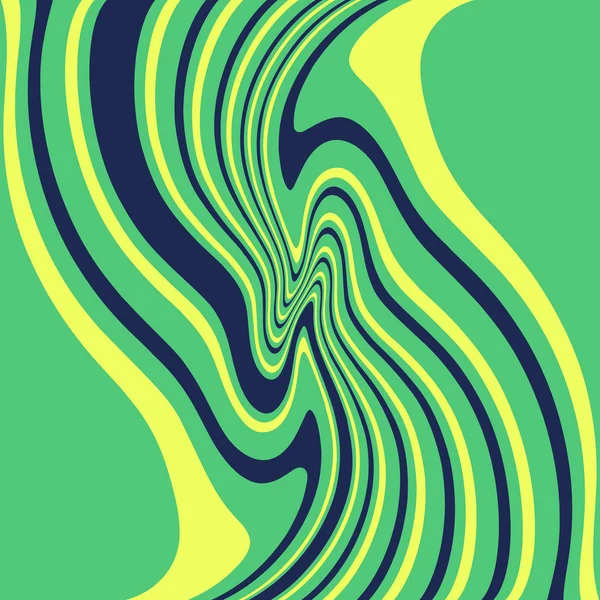 Abstracte Geometrische Psychedelische Hypnotische Kleurrijke Achtergrond Samenstelling — Stockvector