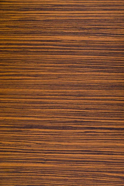 Zebrawood Design Brown Black Striped Color Laminated Table Top — Stock Photo, Image