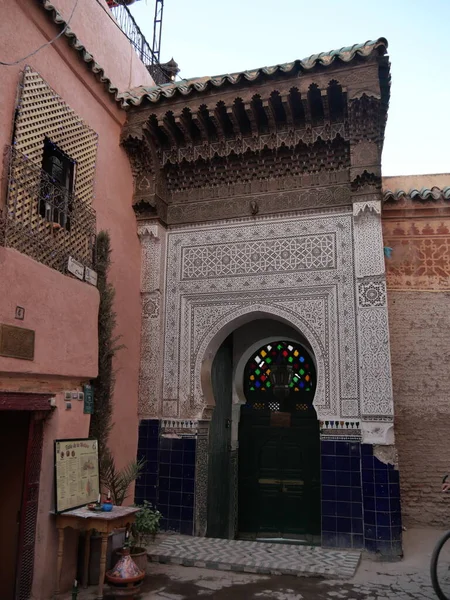 Marrakech Morocco Вересня 2019 Красива Архітектура Марракеші Впливом Всьому Світу — стокове фото