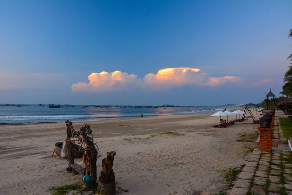 Восход Солнца Пляже — стоковое фото