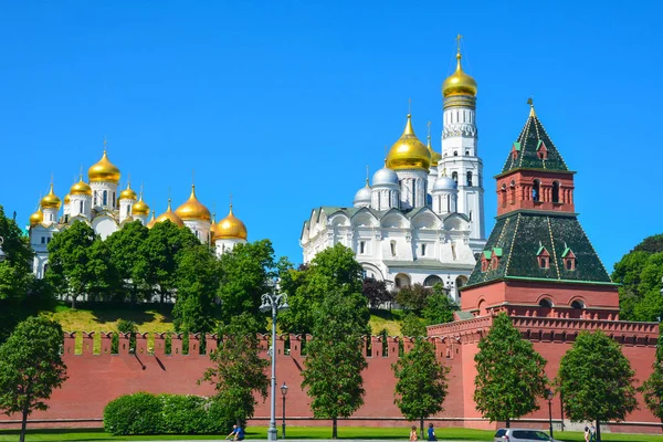 Красивый Вид Московский Кремль — стоковое фото