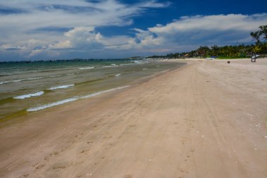 güzel bir plaj Vietnam