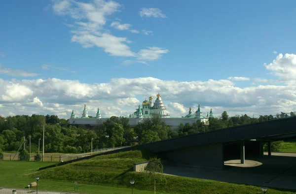 Vista Del Parque Zona Moscú — Foto de Stock