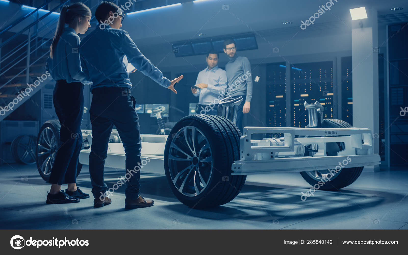 where do automotive engineers work