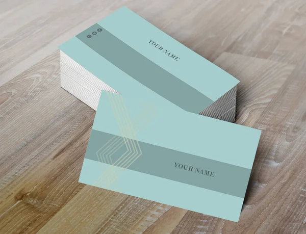 Business Card Template Stock Image — Free Stock Photo