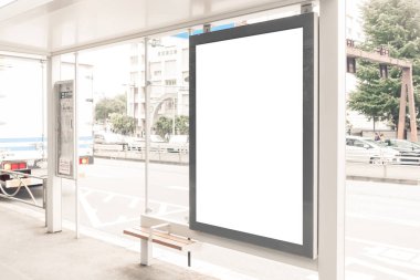 Mockup boş Billboard görüntüsü