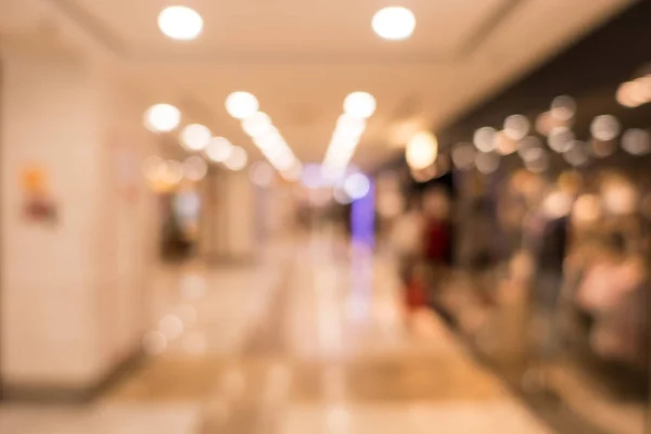 Fundo Borrão em um shopping — Fotografia de Stock