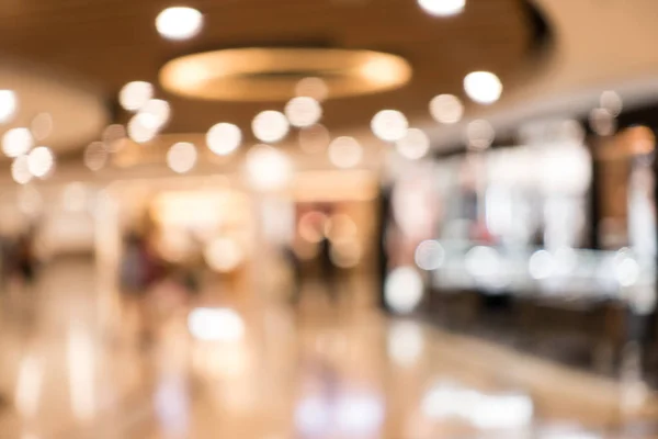 Fundo Borrão em um shopping — Fotografia de Stock