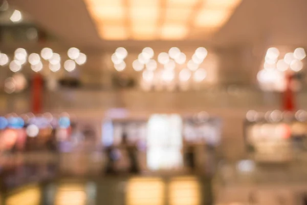 Fundo Borrão em um shopping — Fotografia de Stock