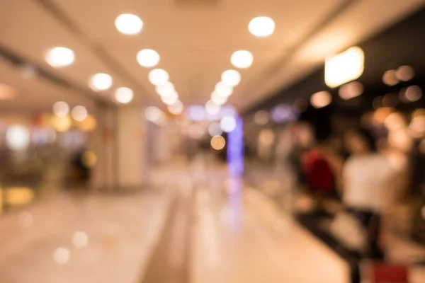 Fundo Borrão em um shopping — Fotografia de Stock