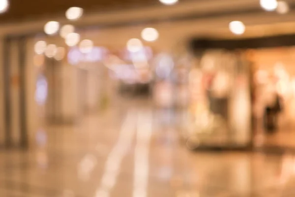 Fundo Borrão em um shopping — Fotografia de Stock