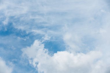 Gökyüzü altında bulutlar