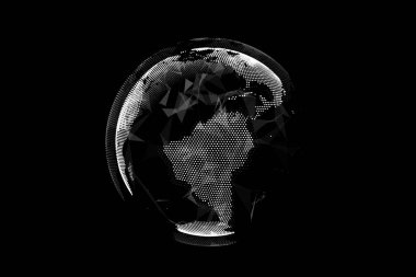 Parçacık tarafından oluşturulan dijital toprak