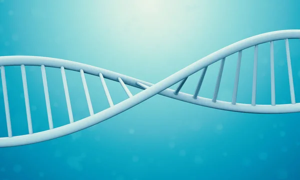 mavi sıvı 3D DNA.