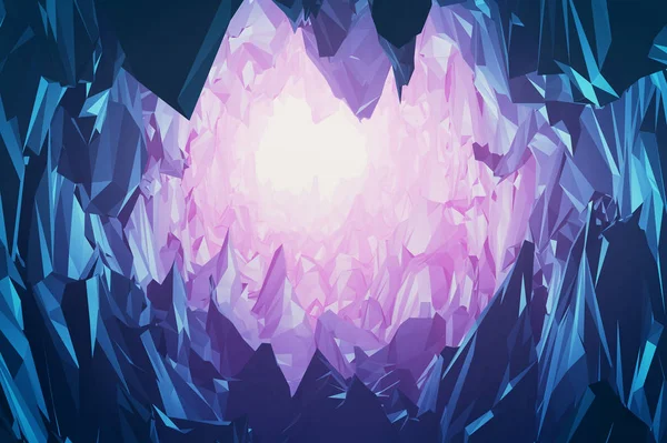 Taşlar ve kristaller dağ