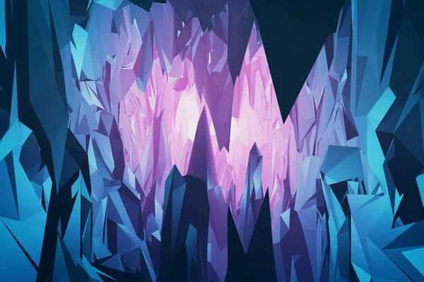 Taşlar ve kristaller dağ