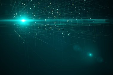 Sayılar ile dijital ızgara