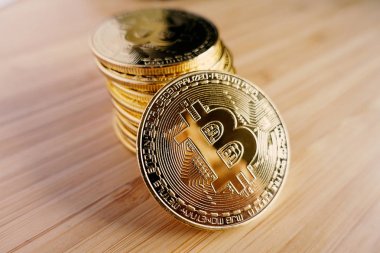 Masada altın Bitcoin.