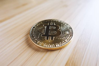 Masada altın Bitcoin.