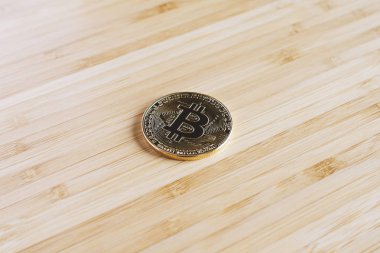 Masada altın Bitcoin.