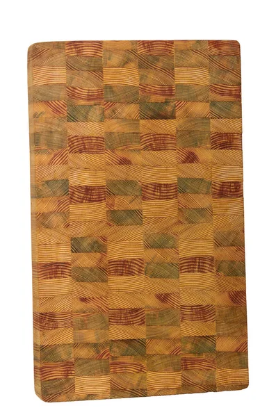 由胶合木立方体制成的切割板 — 图库照片