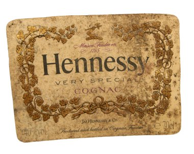 Minsk, Belarus-Mayıs 17, 2019: Hennesy VSOP konyak. Hennessy, Cognac, Fransa 'da merkezi olan bir konyak evi. Jas Hennessy & Co. Dünya çapında yılda yaklaşık 50.000.000 şişe satıyor. -Görüntü
