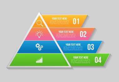Vektör Infographics Elements Şablon Tasarım. Seçenekler Adımları ile İş Veri Görselleştirme Zaman Çizelgesi, Pazarlama Simgeleri en yararlı sunum, diyagramlar, yıllık raporlar, iş akışı düzeni için kullanılabilir