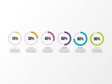 Vektör Infografik tasarım şablonu seçenekleri adımlar ve pazarlama simgeleri ile bilgi grafiği, sunumlar, süreç, diyagramları, yıllık raporlar, iş akışı düzeni için kullanılabilir. Vektör Illustration