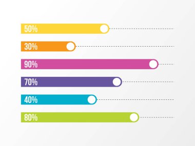 Vektör Infografik tasarım şablonu seçenekleri adımlar ve pazarlama simgeleri ile bilgi grafiği, sunumlar, süreç, diyagramları, yıllık raporlar, iş akışı düzeni için kullanılabilir. Vektör Illustration