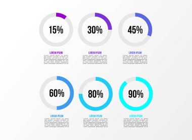 Vektör Infografik tasarım şablonu seçenekleri adımlar ve pazarlama simgeleri ile bilgi grafiği, sunumlar, süreç, diyagramları, yıllık raporlar, iş akışı düzeni için kullanılabilir. Vektör Illustration