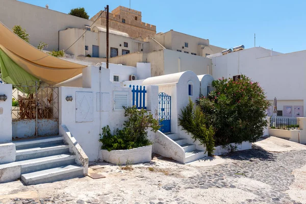 Traditional Greek White Village Santorini Island Greece — Stock Photo, Image