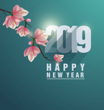 Mutlu yeni yıl 2019. Chienese yeni yıl, yıl domuzun