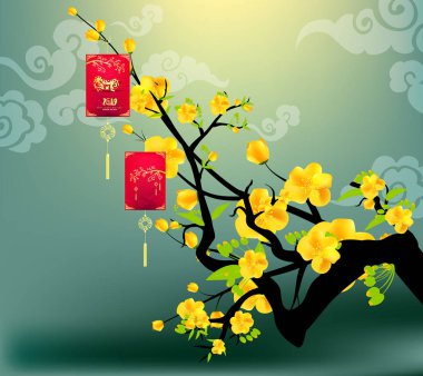 Mutlu yeni yıl 2019. Chienese yeni yıl, yıl domuzun