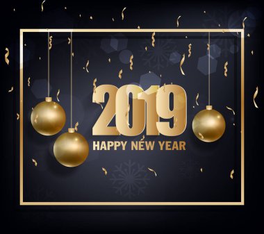 Mutlu yeni yıl 2019. Chienese yeni yıl, yıl domuzun