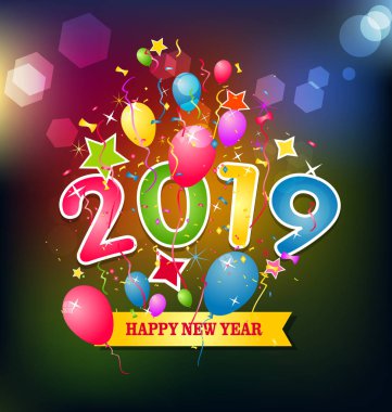 Mutlu yeni yıl 2019. Chienese yeni yıl, yıl domuzun